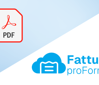 Fattura proforma direttamente in PDF